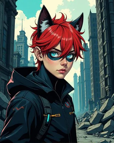 soejima,akira,batwoman,catwoman,cinnabar,lavi,Illustration,American Style,American Style 04