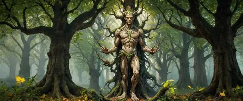 cernunnos,mirkwood,dryad,treebeard,druidic,dryads