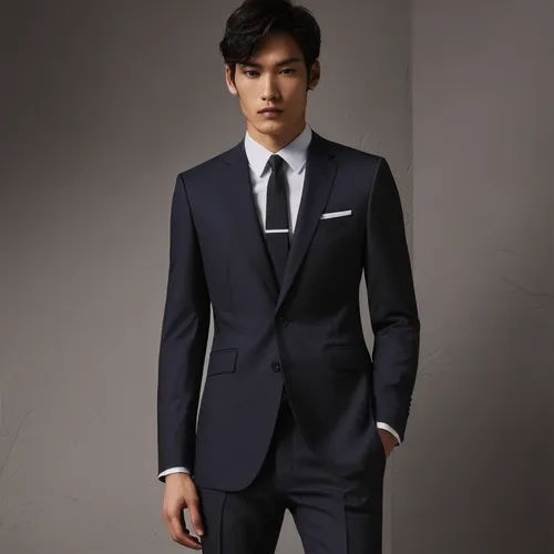 men's suit,navy suit,wedding suit,suit trousers,men's wear,suit actor,men clothes,dark suit,a black man on a suit,suit,formal guy,businessman,dress walk black,male model,navy blue,one-piece garment,formal wear,black suit,tailor,white-collar worker,Illustration,Japanese style,Japanese Style 18