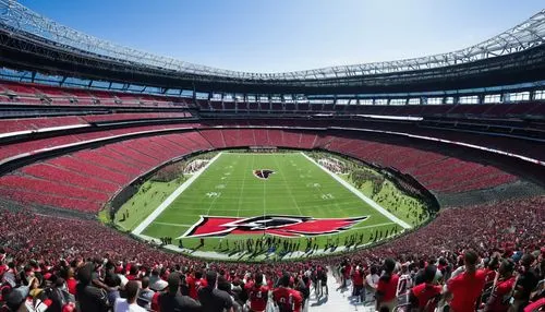 stadium falcon,football stadium,football field,stadium,athletic field,national football league,texas tech,gridiron football,indoor american football,arena football,spectator seats,nfc,soccer-specific stadium,concert venue,field west,artificial turf,nfl,the sea of red,the fan's background,super bowl,Illustration,American Style,American Style 01