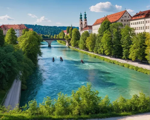 bern,slovenia,limmat,munich,styria,thun,bavaria,solothurn,regensburg,tübingen,austria,the source of the danube,nebellandschaft,southeast switzerland,bavarian swabia,thun lake,salzach,sigmaringen,graz city,passau,Illustration,Vector,Vector 03