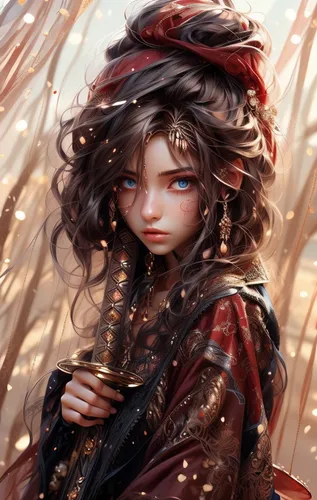 little girl in wind,little red riding hood,fantasy portrait,red riding hood,mystical portrait of a girl,hedgehog child,fairy tale character,child portrait,blood maple,fable,nightingale,red coat,little girl with umbrella,primrose,fae,eglantine,autumn icon,faery,child girl,little girl