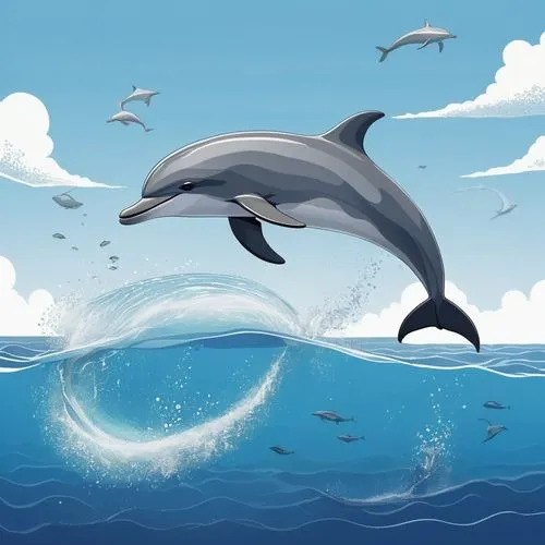 dolphin background,bottlenose dolphins,oceanic dolphins,bottlenose dolphin,a flying dolphin in air,tursiops,dolphins,dauphins,dolphin swimming,dolphin,porpoise,dolphins in water,two dolphins,cetaceans,cetacean,dolphin show,ballenas,dusky dolphin,delphin,dolfin,Illustration,Paper based,Paper Based 27