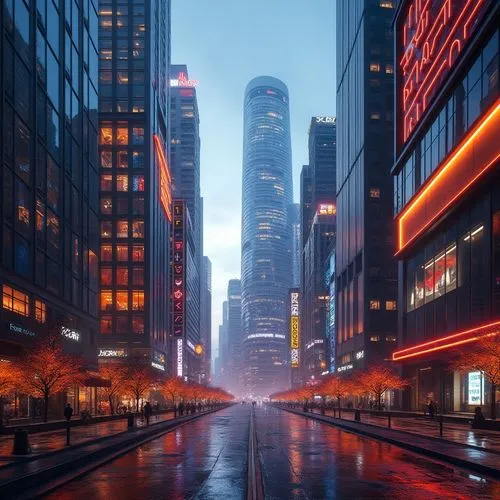 shanghai,guangzhou,coruscant,cybercity,metropolis,bladerunner,shinjuku,chongqing,cityscape,makati,cityzen,cyberpunk,shangai,city at night,coruscating,cybertown,chengdu,evening city,futuristic landscape,shenzhen,Photography,General,Realistic