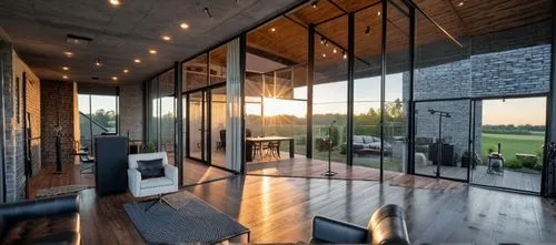 sliding door,glass wall,cubic house,lattice windows,glass facade,interior modern design,modern house,structural glass,beautiful home,mirror house,contemporary decor,modern decor,dunes house,modern room,modern architecture,luxury home interior,window film,glass window,home interior,wooden windows,Photography,General,Realistic