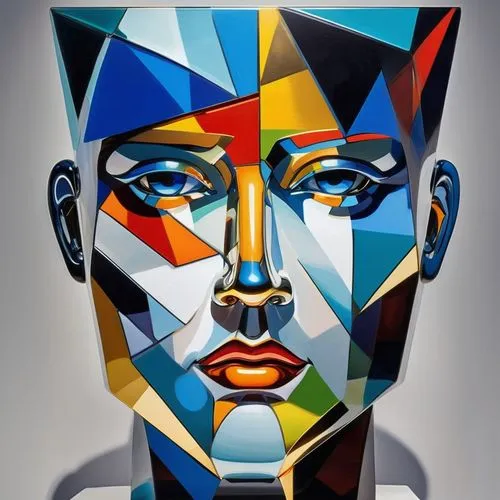 cubist,cool pop art,cubism,mondrian,nielly,pop art style,Art,Artistic Painting,Artistic Painting 45