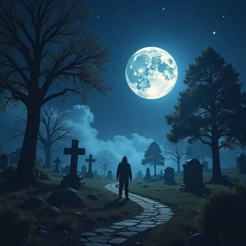 moonsorrow,life after death,cemetry,cemetary,graveside,graveyard,Conceptual Art,Sci-Fi,Sci-Fi 11