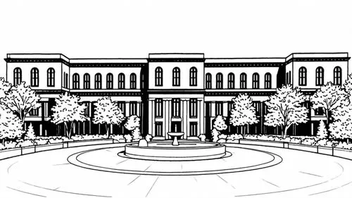 sketchup,coloring page,school design,coloring pages,coreldraw,office line art,rowhouses,brenau,mono-line line art,line drawing,new city hall,tuscumbia,vsu,jeffersonian,statehouses,new town hall,houses