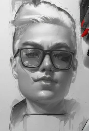 estilo lineArt, con sombras suaves y con buena proporcion.,digital painting,drawing mannequin,pyro,mini e,child portrait,sculpt,digital drawing,study,painting technique,frida,digital art,illustrator,p