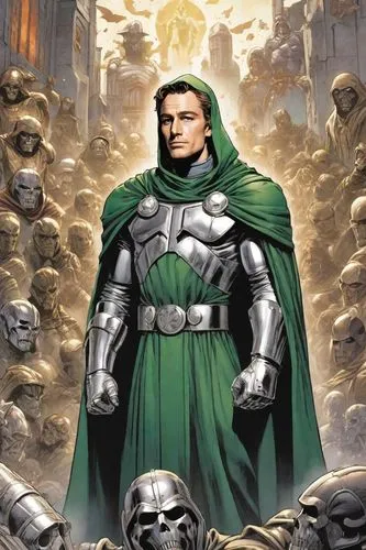 doctor doom,patrol,prejmer,archangel,wall,the archangel,cleanup,aaa,benedictine,iron mask hero,rapini,crusader,prophet,benediction of god the father,ave,benedict herb,god,loki,stone man,emperor,Digital Art,Comic