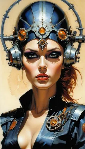 cybernetic,bulletgirl,biomechanical,cybernetically,steampunk,streampunk,cyberangels,lilandra,head woman,cybernetics,mechanoid,planescape,viveros,cyberpunks,electress,witchblade,magneto-optical disk,deodato,villainess,radebaugh,Conceptual Art,Fantasy,Fantasy 04