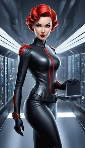 madelyne,bloodrayne,darth talon,elastigirl,black widow,romanoff,Unique,3D,3D Character