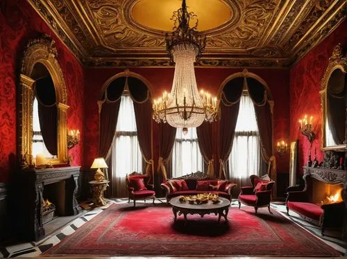 ornate room,royal interior,victorian room,dunrobin castle,villa cortine palace,parlor,chateau margaux,highclere castle,ritzau,wade rooms,opulently,interior decor,danish room,sitting room,entrance hall,chambre,dolmabahce,lanesborough,anteroom,great room,Art,Classical Oil Painting,Classical Oil Painting 08