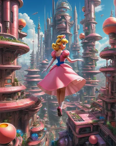 fantasy city,alice in wonderland,wonderland,fantasia,fantasy world,rapunzel,3d fantasy,alice,fairy world,metropolis,dream world,fairy chimney,cinderella,cg artwork,world digital painting,sci fiction illustration,sky city,darjeeling,cityscape,harajuku,Conceptual Art,Daily,Daily 28