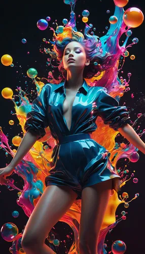 splash photography,colorful water,neon body painting,splashing,bubble blower,liquid bubble,colorful spiral,water splash,splash of color,photoshop manipulation,neon candies,soap bubbles,soap bubble,splash,colorful balloons,inflates soap bubbles,digital compositing,bubble mist,milk splash,splashing around,Conceptual Art,Fantasy,Fantasy 03