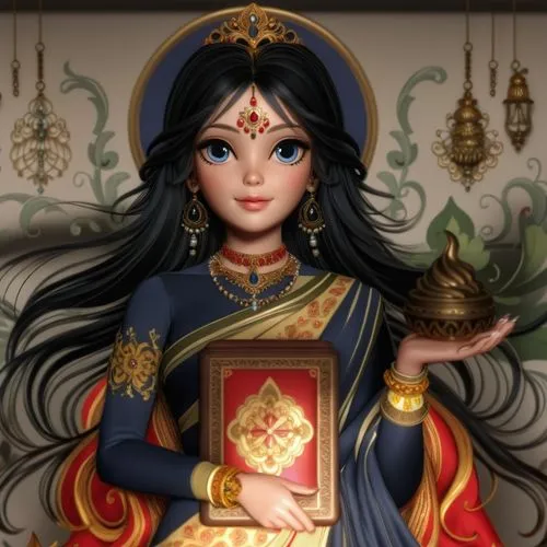 Black hair ,the prophet mary,priestess,doll figure,seven sorrows,female doll,fatima,mary 1,goddess of justice,joan of arc,painter doll,miss circassian,figurine,zodiac sign libra,oriental princess,orth