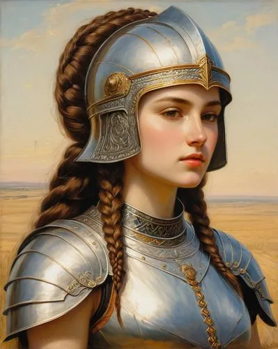 scythia,mervat,cleopatra,female warrior,penthesilea,sasanians,claudii,thyatira,artemisia,joan of arc,asherah,warrior woman,carnea,caramon,parthian,gorget,persia,asenath,assyrian,thracian,Art,Classical Oil Painting,Classical Oil Painting 13