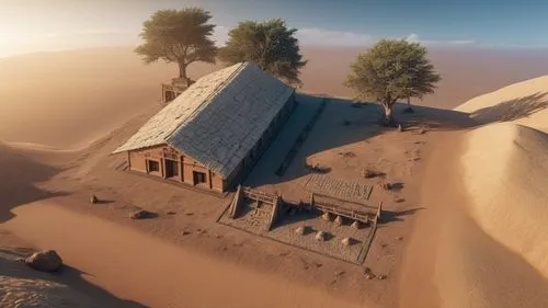 dunes house,admer dune,semidesert,desert,the desert,ancient house,sand dune,sahara desert,desert landscape,sandplains,sand paths,dune landscape,desert desert landscape,dune ridge,sansar,stone desert,san dunes,shifting dunes,dunes,desertified,Photography,General,Realistic