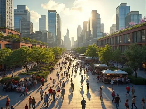 lujiazui,wangfujing,shanghai,tianjin,xujiahui,chongqing,songdo,pudong,pedestrianized,shangai,chengdu,guangzhou,shenyang,zhengzhou,navy pier,harbin,nanjing,shenzen,chicago,wanxiang,Photography,General,Realistic