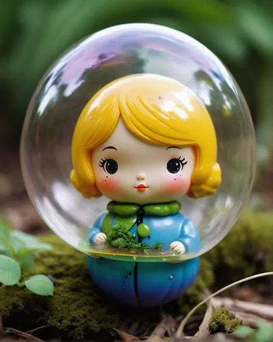 lensball,crystal ball-photography,snow globes,snowglobes,snow globe,tiny world,terrarium,glass yard ornament,glass sphere,little girl fairy,crystal ball,glass ornament,soap bubble,make soap bubbles,little planet,frozen soap bubble,wind-up toy,think bubble,inflates soap bubbles,soap bubbles,Unique,3D,Toy