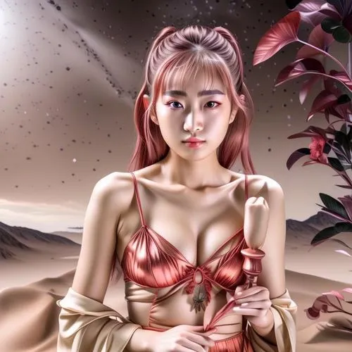 sand rose,diwata,aphrodite,world digital painting,digital painting,venus,digital art,red velvet,rose png,japanese sakura background,desert rose,digital artwork,gorani,sakura background,sakura,secret garden of venus,hyang,fantasy woman,desert flower,bora