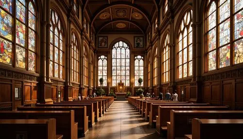 presbytery,stained glass windows,transept,mdiv,sanctuary,church windows,christ chapel,collegiate basilica,interior view,pcusa,altgeld,the interior,aisle,sacristy,episcopalianism,interior,stained glass,ecclesiastical,ecclesiological,chapel