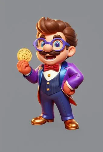 copperman,huegun,wario,paisano,professedly,soffiantini,Unique,3D,3D Character