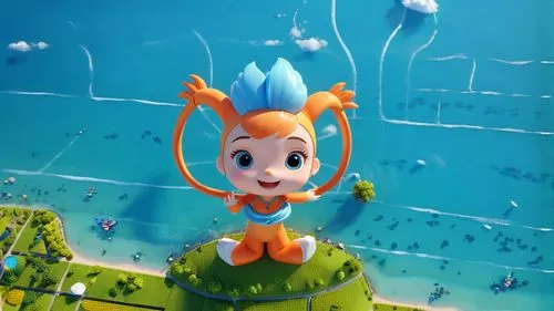 tenkrat,wakko,plancy,topolino,umbo,rayman,Unique,3D,3D Character