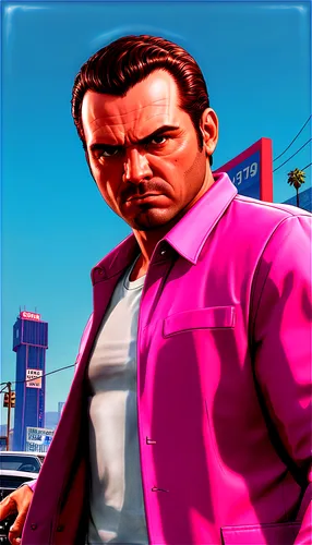 man in pink,gta,commissario,the pink panther,pauling,gangstar,marston,salesman,dojima,edit icon,wiseguy,bigby,mafioso,maclachlan,kiryu,neon human resources,angry man,gianaris,crackdown,telltale,Illustration,Vector,Vector 19