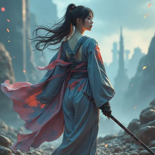 mulan,longmei,sanxia,rongfeng,qianwen,hanfu,Photography,General,Realistic