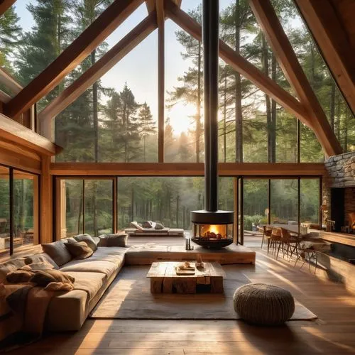 sunroom,log home,beautiful home,wooden beams,the cabin in the mountains,forest house,chalet,fire place,log cabin,livingroom,living room,luxury home interior,modern living room,log fire,fireplaces,glass roof,cozier,coziness,conservatories,family room,Conceptual Art,Fantasy,Fantasy 18