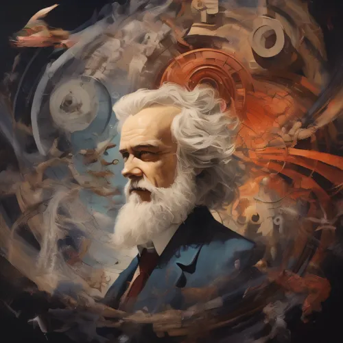 johannes brahms,world digital painting,leonardo da vinci,theoretician physician,digital painting,sci fiction illustration,bach fast,inventor,flow of time,physicist,orchestral,conductor,digital art,ast