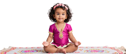 little girl in pink dress,girl praying,sanai,girl sitting,ittihadiya,half lotus tree pose,hadiya,pink background,amariyah,aarthi,anoushka,children's background,syesha,diksha,padmasana,vidhi,reema,sowmya,malathi,suhana,Illustration,Japanese style,Japanese Style 02