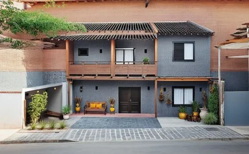 asian architecture,hanok,3d rendering,japanese architecture,residential house,garden elevation,model house,exterior decoration,apartment house,house front,small house,shared apartment,render,an apartment,block balcony,bukchon,house facade,traditional house,core renovation,miniature house,Photography,General,Realistic