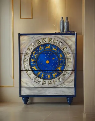 astronomical clock,eur,european union,ceramic hob,constellation pyxis,quartz clock,euro sign,radio clock,enamelled,home accessories,wall clock,cabinet,sideboard,longcase clock,tile kitchen,chest of dr