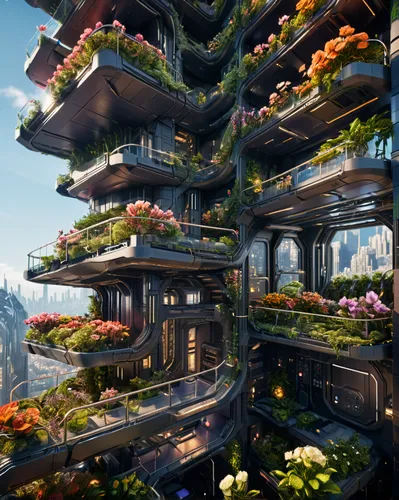 sky apartment,residential tower,balcony garden,apartment block,terraforming,block balcony,skyscraper town,eco hotel,sky ladder plant,highrise,apartment building,building valley,roof garden,futuristic architecture,skyscraper,cubic house,plant community,eco-construction,floating islands,cube stilt houses,Photography,General,Sci-Fi