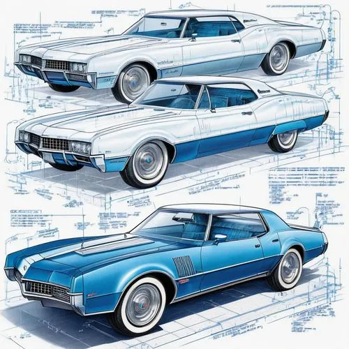 muscle car cartoon,illustration of a car,cutlass,camaros,carbodies,oldsmobiles,car drawing,ford thunderbird,cadillac eldorado,american classic cars,buick classic cars,coupes,gtos,lebaron,lesabre,lowriders,galaxie,chryslers,muscle car,declasse,Unique,Design,Blueprint