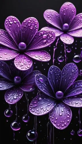 purple wallpaper,purple flower,violet flowers,flower wallpaper,petals purple,purple flowers,purple background,purple,flower purple,purple daisy,dew drops on flower,dewdrops,flowers png,flower background,dew drops,water flowers,waterdrops,water flower,water drops,violets,Conceptual Art,Daily,Daily 24