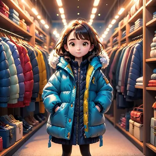 parka,xiaoxi,coat,winter clothes,fashion doll,coraline,Anime,Anime,Cartoon