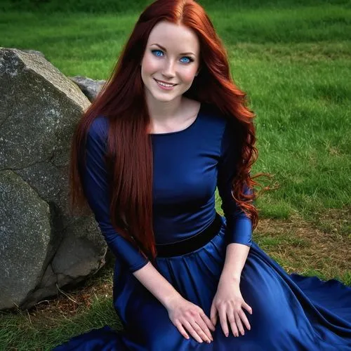 celtic woman,epica,a floor-length dress,lysa,girl in a long dress,nuala,Photography,General,Realistic