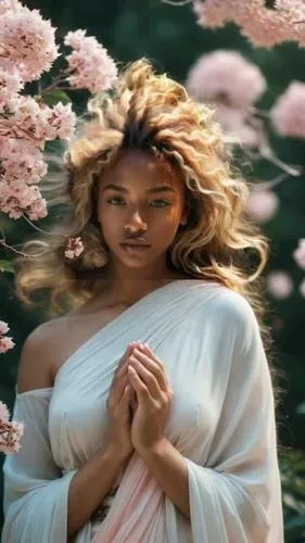 beyonce,girl in flowers,divine healing energy,scent of jasmine,spring equinox,jasmine blossom