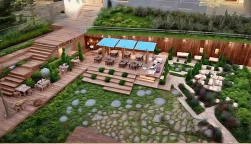 landscape design sydney,garden design sydney,landscape designers sydney,roof garden,3d rendering,barbecue area,outdoor table,wooden decking,roof terrace,garden furniture,outdoor furniture,outdoor tabl