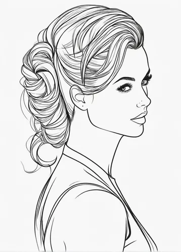 updo,chignon,princess leia,fashion illustration,coloring page,line-art,fashion vector,line drawing,ponytail,bouffant,line art,hairstyle,french braid,pony tail,angel line art,office line art,pompadour,lineart,coloring pages,star line art,Illustration,Black and White,Black and White 04