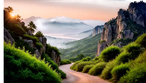 huangshan mountains,huangshan,hushan,mountain road,mountainous landscape,anana mountains,mountain landscape,mountain highway,laoshan,zhanshan,steep mountain pass,yuanshan,ha giang,mountain scene,xiangshan,guizhou,dongjiang,landscape background,yunnan,zhangjiagang,Art,Classical Oil Painting,Classical Oil Painting 19