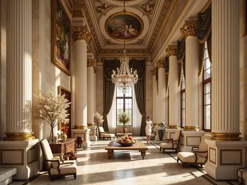 cochere,neoclassical,orangerie,ritzau,entrance hall,royal interior,marble palace,hermitage,foyer,enfilade,grand hotel europe,europe palace,ornate room,lanesborough,neoclassicism,salone,orangery,lobby,grandeur,crillon