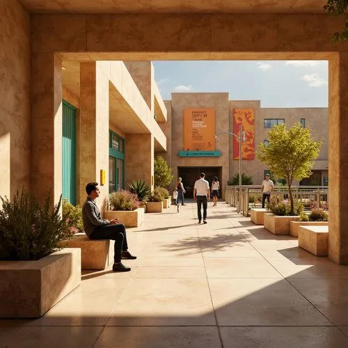 school design,breezeway,courtyards,courtyard,calarts,3d rendering,aliso,renderings,sketchup,calpers,masdar,atriums,segerstrom,northridge,render,lausd,patios,utsa,skyways,inside courtyard