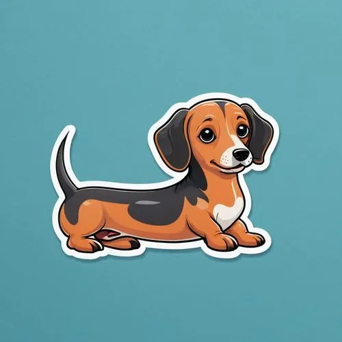 dachshund,dachshund yorkshire,dachshunds,dog illustration,sahlen,oberweiler,telegram icon,spaniel,bolt clip art,clipart sticker,vector illustration,zwiener,slipup,lab mouse icon,wiener,suri,dribbble icon,cocker spaniel,bloodhound,xero,Unique,Design,Sticker