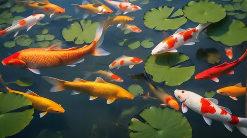 koi pond,school of fish,koi carps,koi fish,ornamental fish,fish in water,koi carp,fish pond,fishes,aquaculture,underwater fish,koi,goldfish,fish supply,forest fish,underwater background,aquatic life,aquarium fish,freshwater fish,aquarium inhabitants,Photography,General,Natural