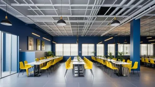 cafeteria,lunchroom,canteen,school design,lunchrooms,daylighting,conference room,gensler,meeting room,cafeterias,modern office,ideacentre,cantine,bureaux,collaboratory,offices,lecture room,desks,schoolrooms,foodservice,Photography,General,Realistic