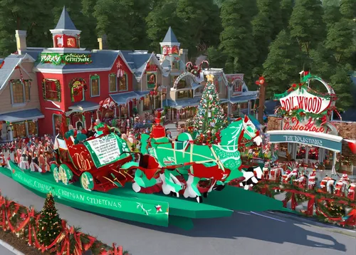 elves flight,santa claus train,christmas town,scandia christmas,christmas village,christmas mock up,north pole,santa sleigh,christmas house,christmas caravan,popeye village,christmas sled,christmas trailer,ski resort,children's ride,amusement park,sleigh with reindeer,elves,christmas cars,christmas landscape,Conceptual Art,Daily,Daily 35